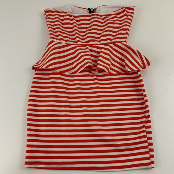 Windsor Peplum Mini Dress. P40 - Picture 3 of 8